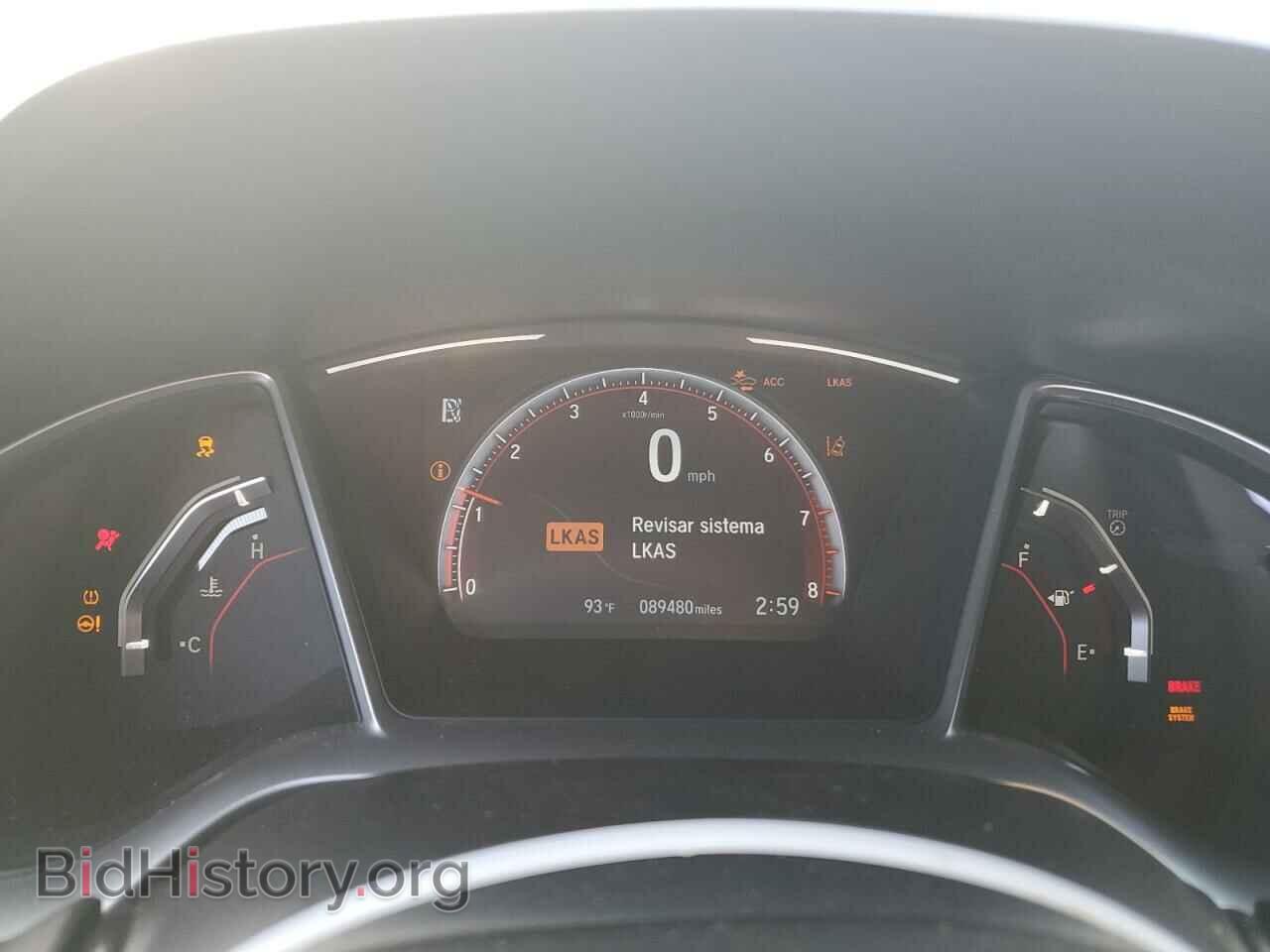 2019 HONDA CIVIC - VIN: 2HGFC2F83KH524446 - Фото 9