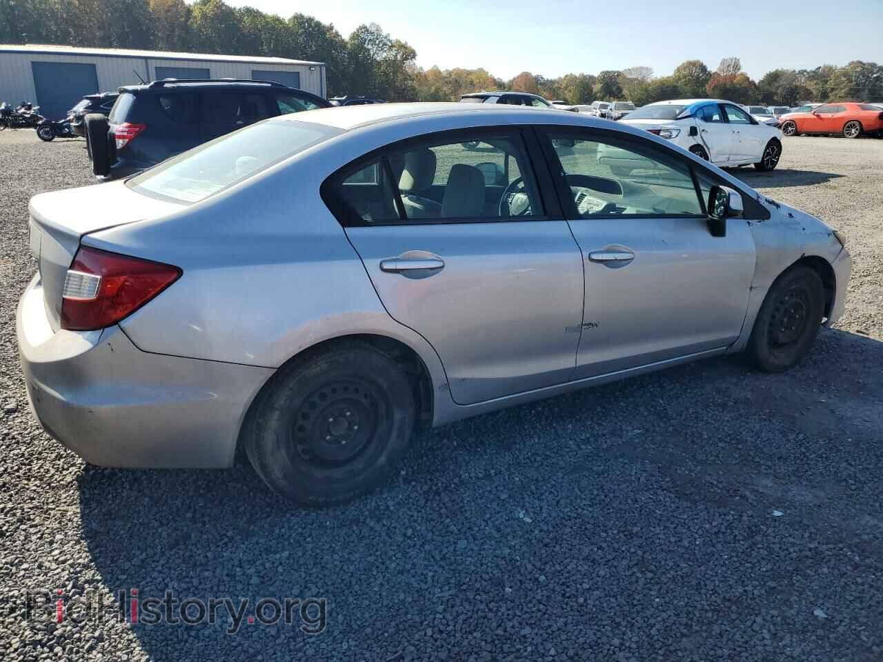 2012 HONDA CIVIC - VIN: 19XFB2F59CE042245 - Фото 3
