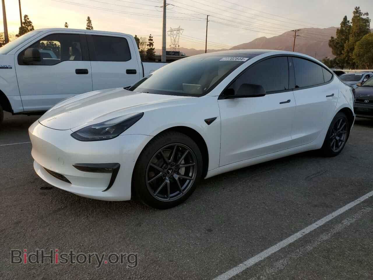 Фотография 5YJ3E1EB8MF999487 - TESLA MODEL 3 2021