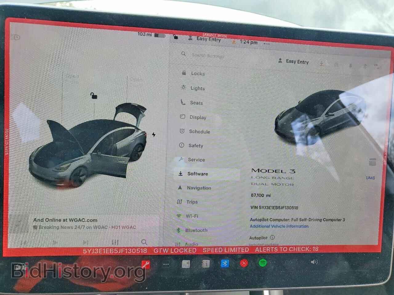 2018 TESLA MODEL 3 - VIN: 5YJ3E1EB5JF130518 - Photo 9