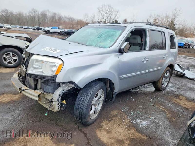 2013 Honda PILOT EX (VIN 5FNYF4H44DB067370) — фото 1 из 14, Copart, повреждение: передняя часть