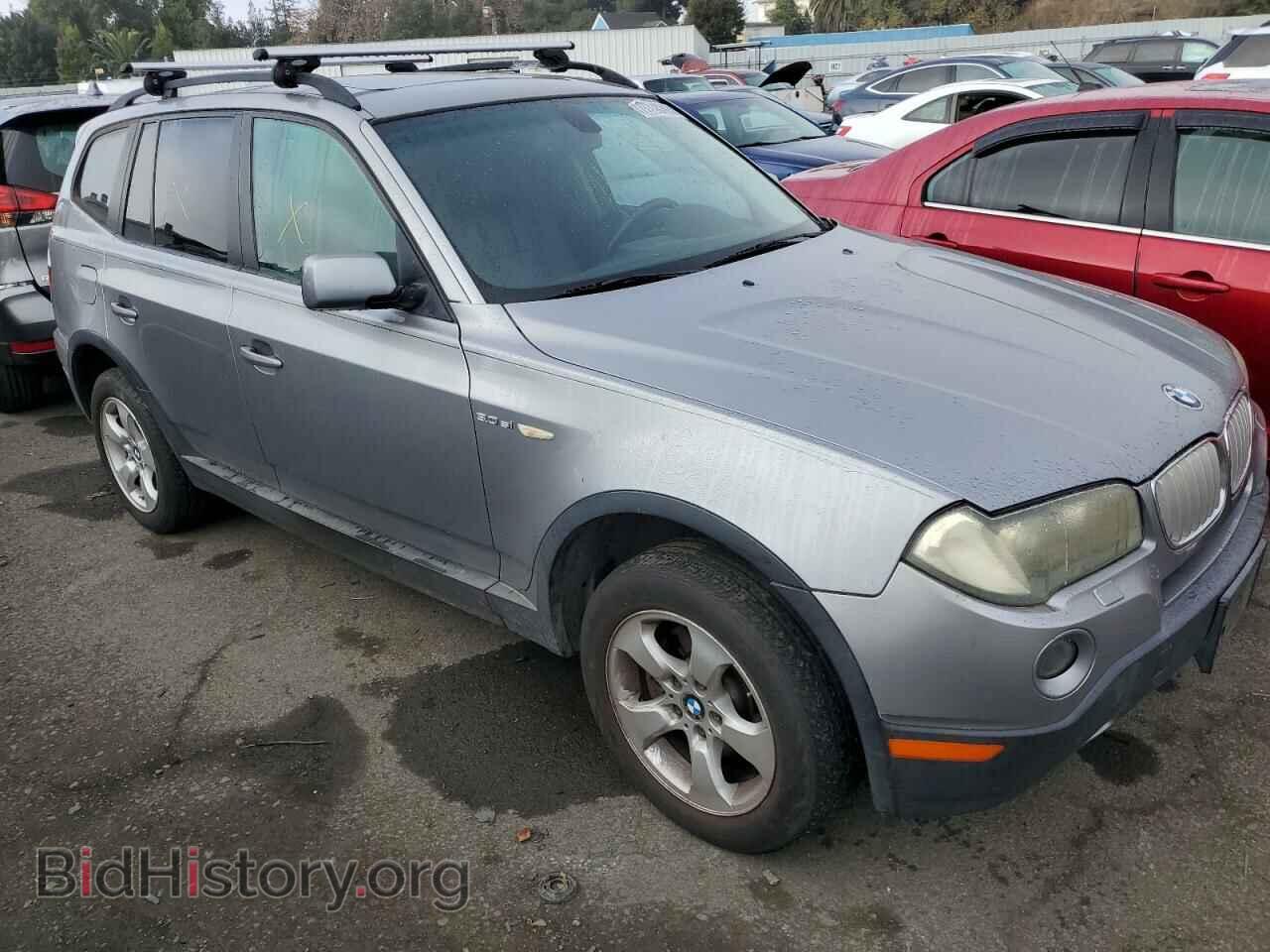 2007 BMW X3 - VIN: WBXPC93427WF10324 - Фото 4