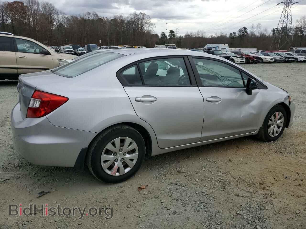 2012 HONDA CIVIC - VIN: 19XFB2F5XCE079448 - Фото 3