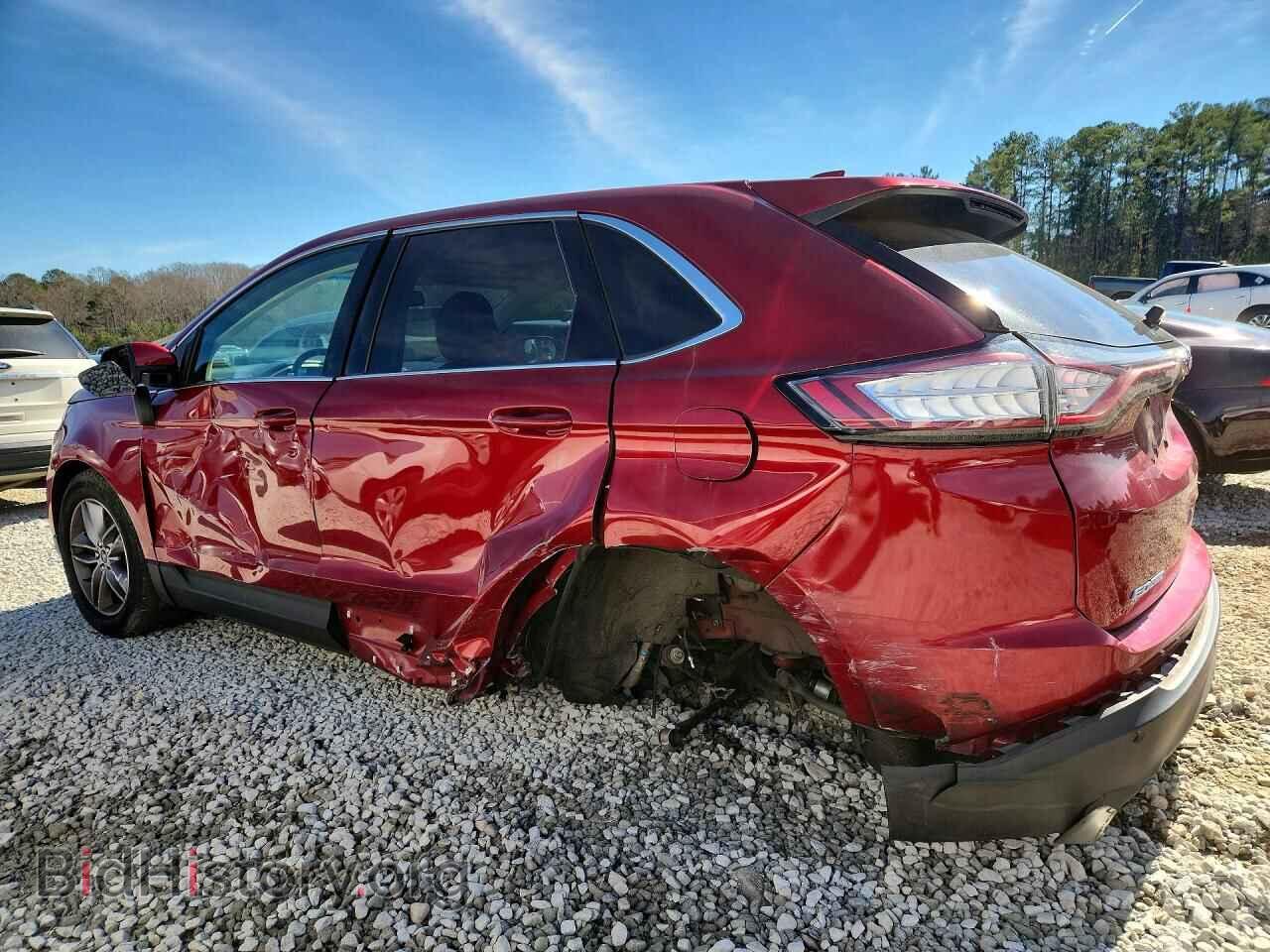 2015 FORD EDGE - VIN: 2FMTK4J98FBB58147 - Фото 2