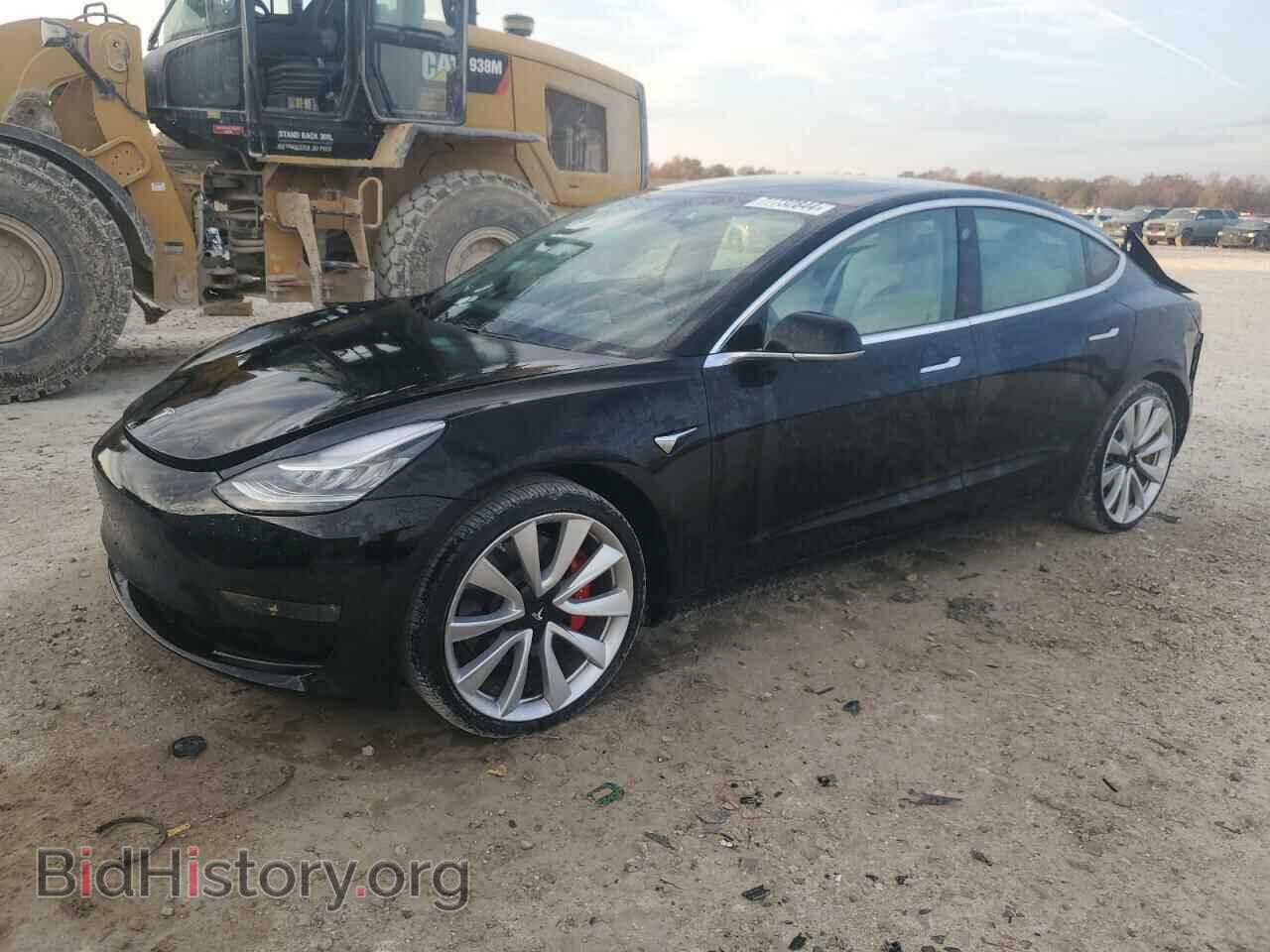 Фотография 5YJ3E1EB5KF393271 - TESLA MODEL 3 2019
