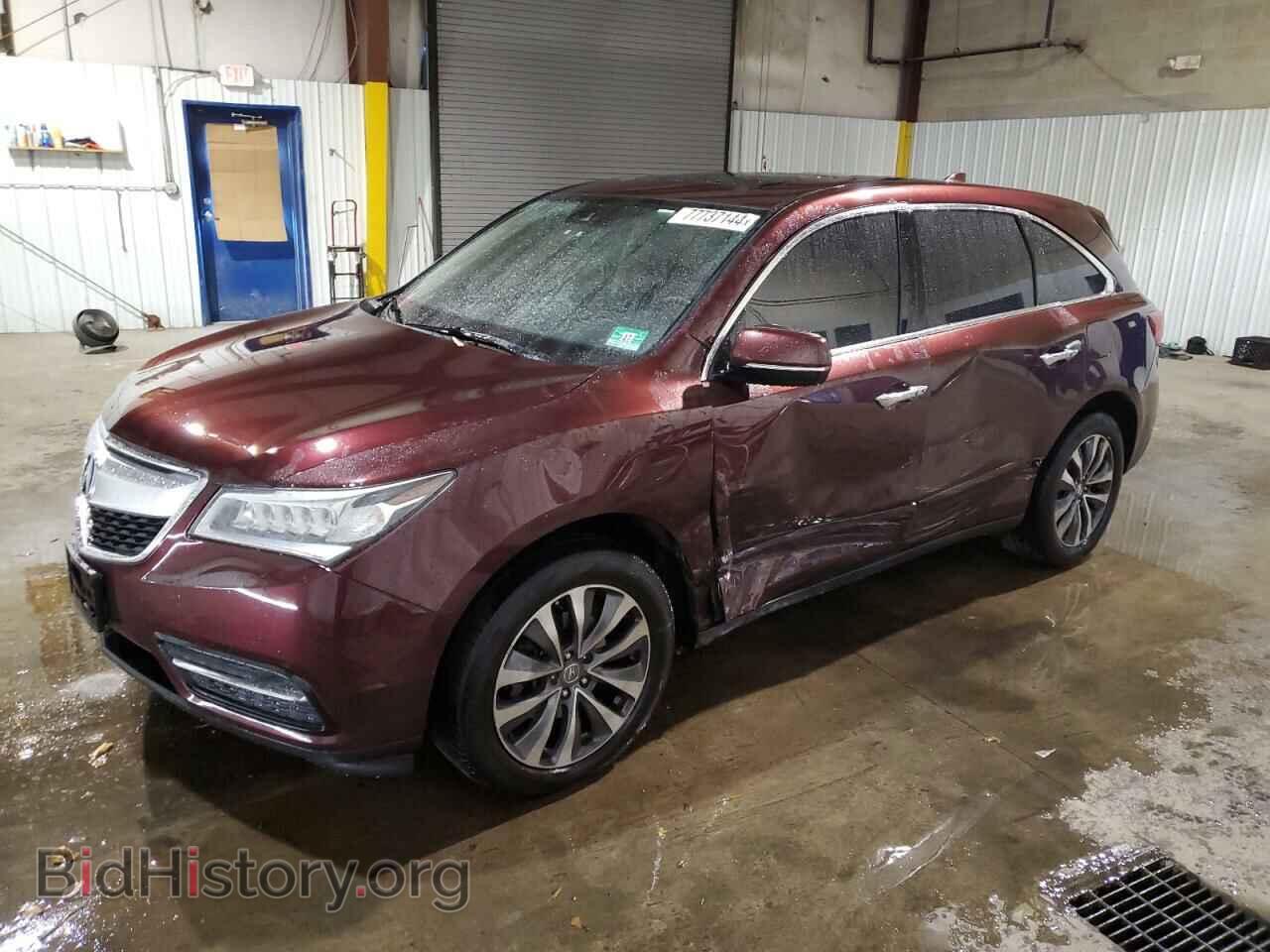 Фотография 5FRYD4H44GB026889 - ACURA MDX 2016