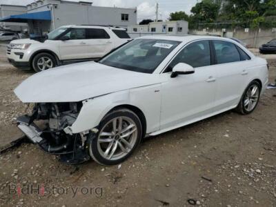 2024 Audi A4 Premium 45, белый — VIN WAUDAAF41RN010547, Copart