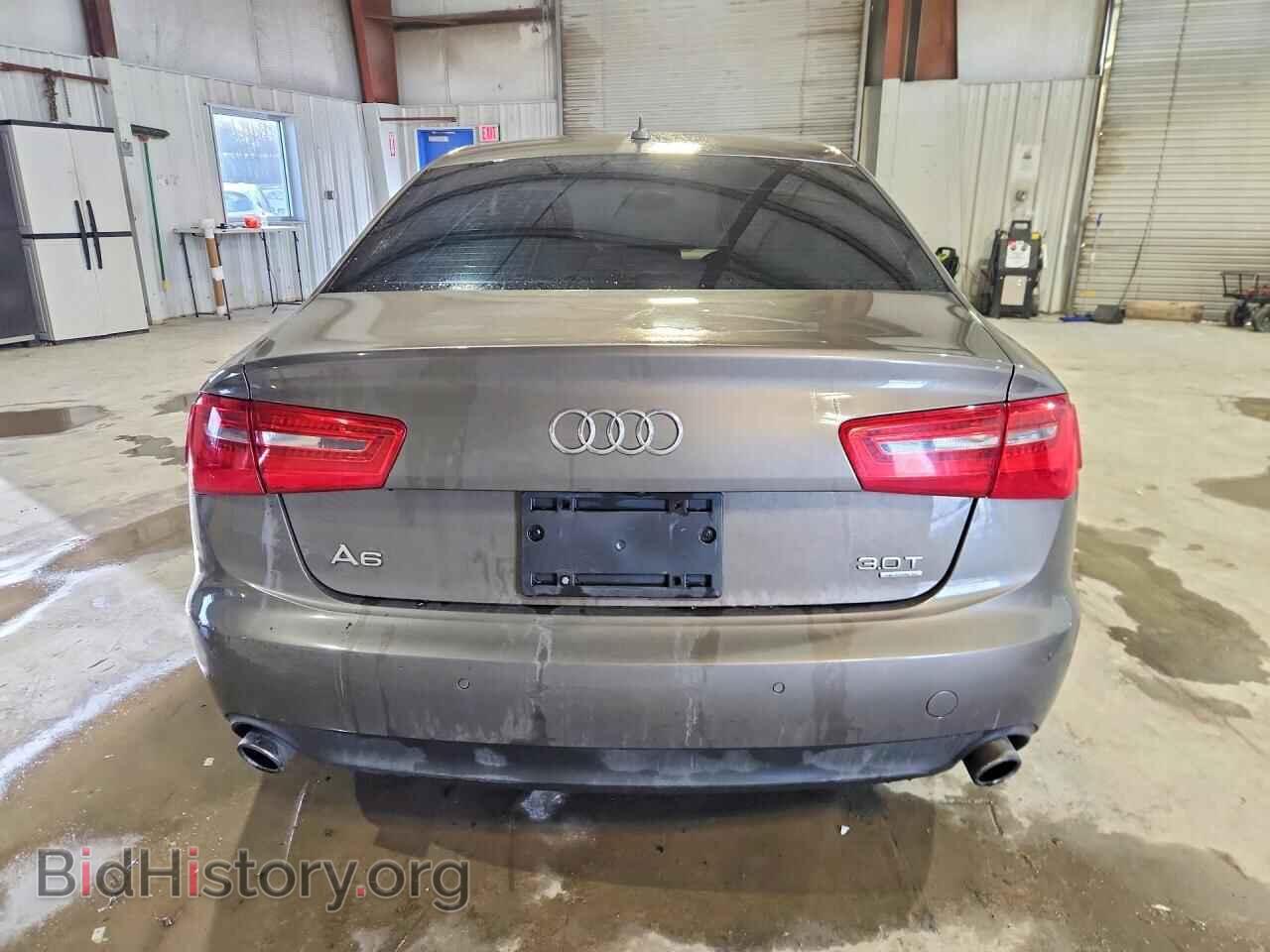 2013 AUDI A6 - VIN: WAUGGAFCXDN041131 - Фото 6