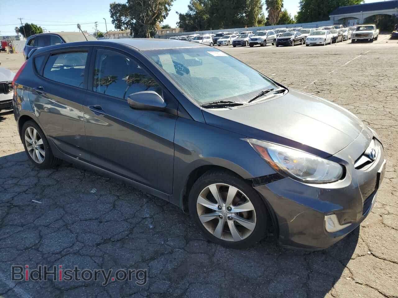 2012 HYUNDAI ACCENT - VIN: KMHCU5AE8CU010115 - Фото 4