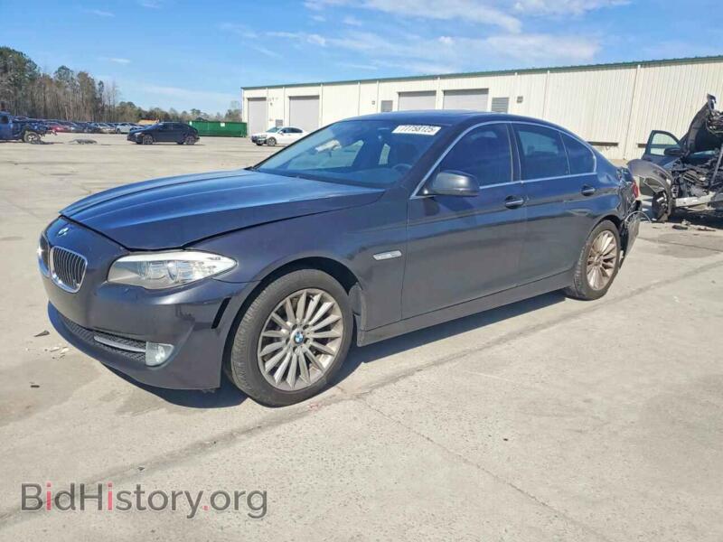 2011 BMW 5 SERIES (VIN WBAFU7C57BC870633) — фото 1 из 14, Copart, повреждение: бок