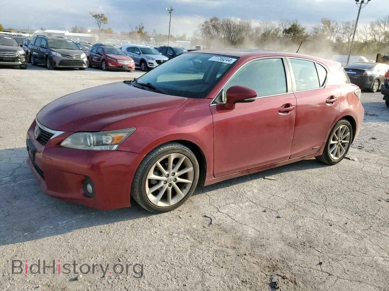 Photo JTHKD5BH2C2112870 - LEXUS CT 200 2012