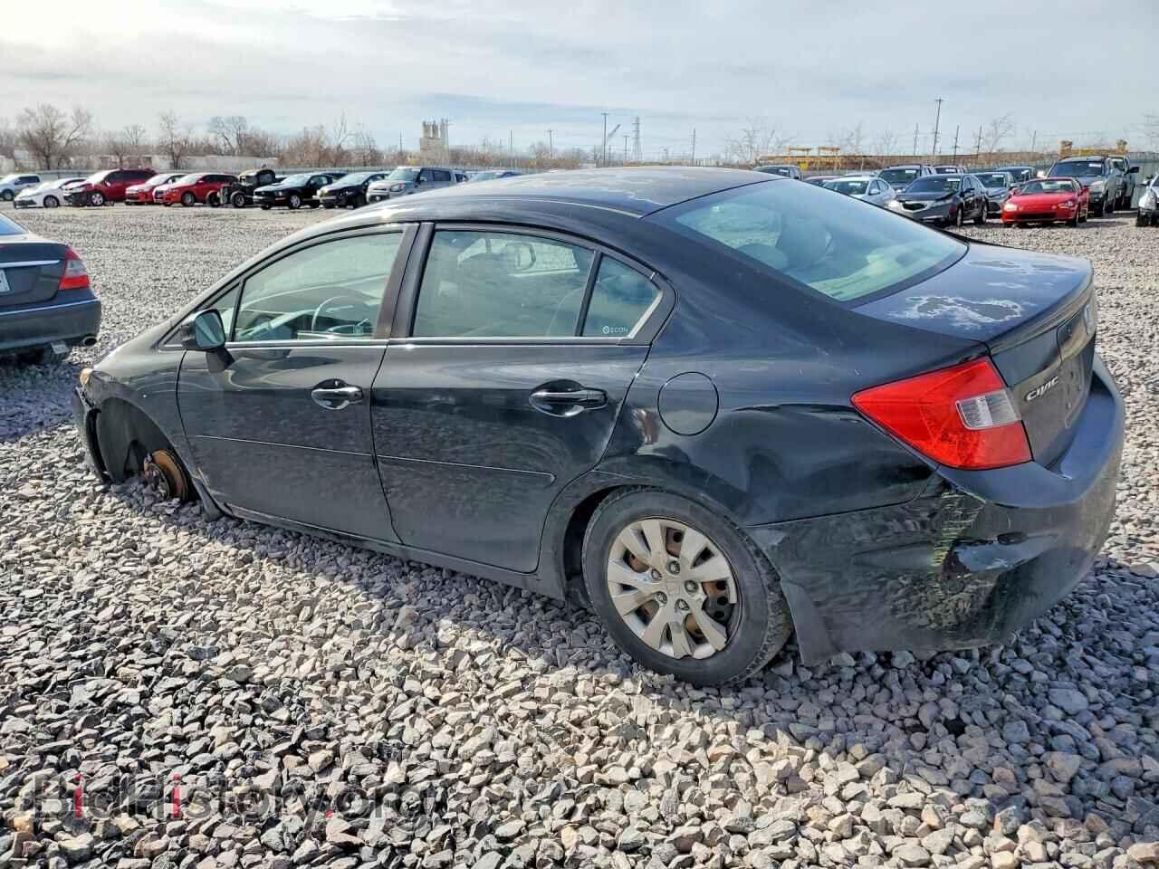 2012 HONDA CIVIC - VIN: 2HGFB2F56CH519283 - Фото 2