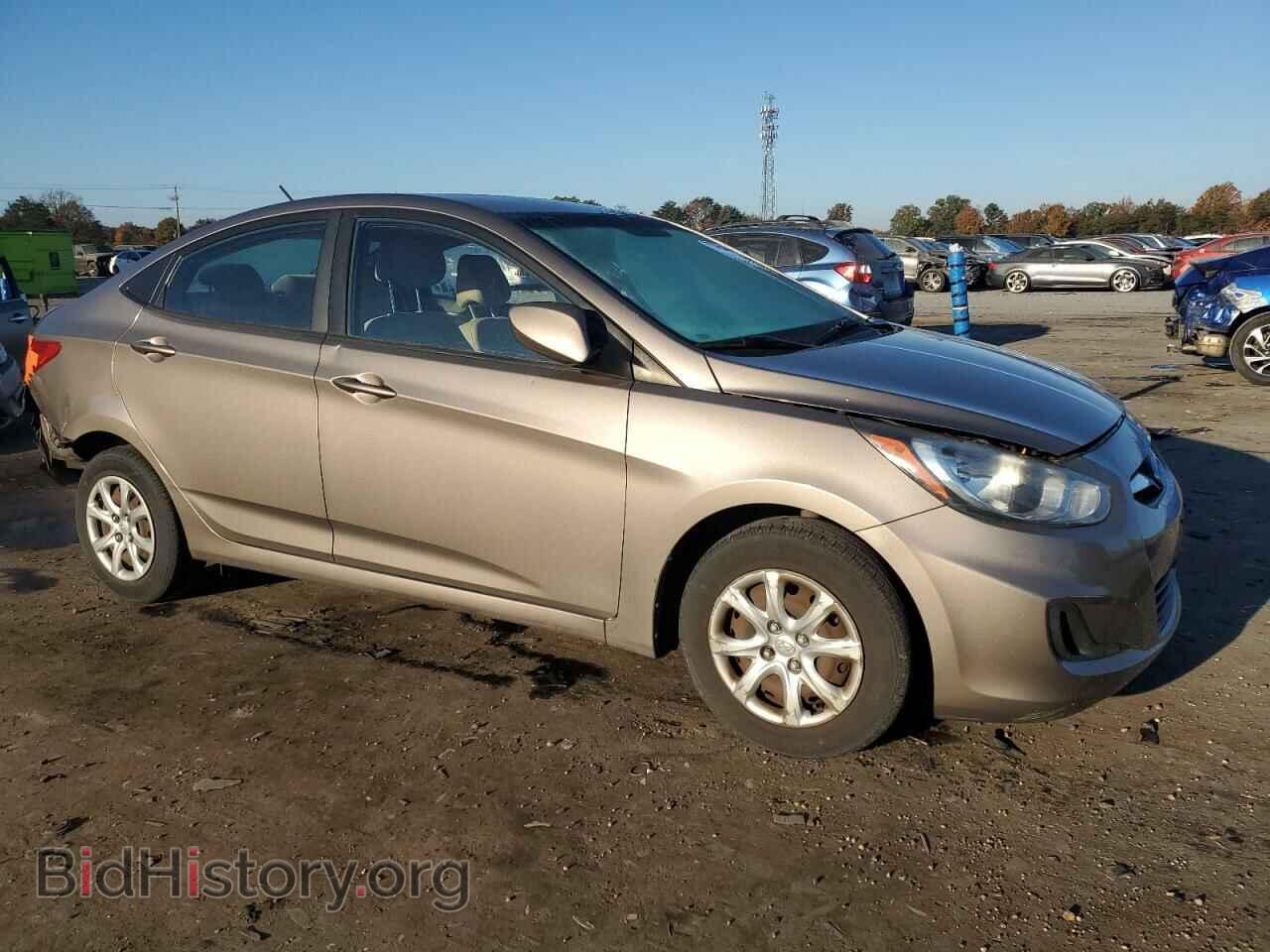 2012 HYUNDAI ACCENT - VIN: KMHCT4AE0CU257870 - Фото 4
