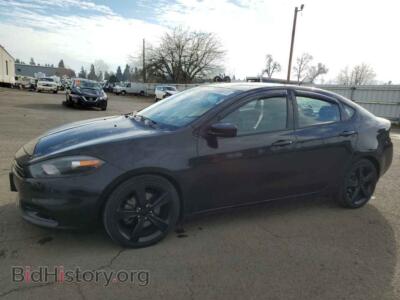 2015 Dodge DART SXT, черный — VIN 1C3CDFBB1FD298468, Copart