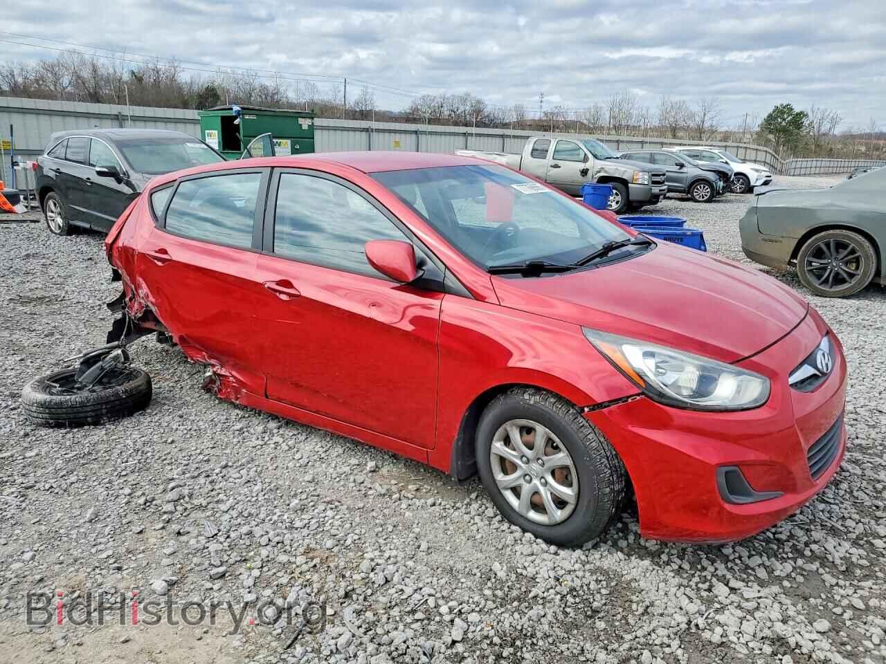 2014 HYUNDAI ACCENT - VIN: KMHCT5AE1EU188664 - Фото 4