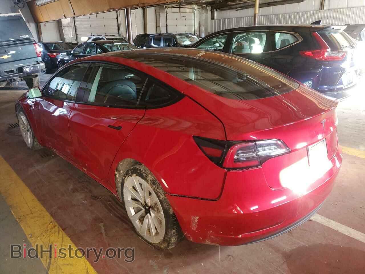 2022 TESLA MODEL 3 - VIN: 5YJ3E1EA8NF186790 - Фото 2
