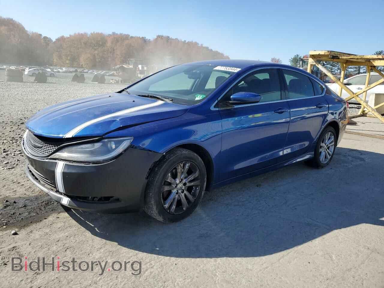 Фотография 1C3CCCAB9GN103117 - CHRYSLER 200 2016