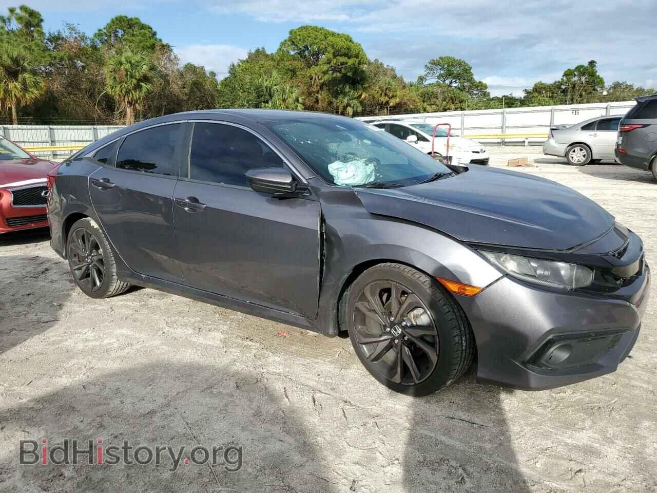 2019 HONDA CIVIC - VIN: 2HGFC2F85KH563328 - Фото 4