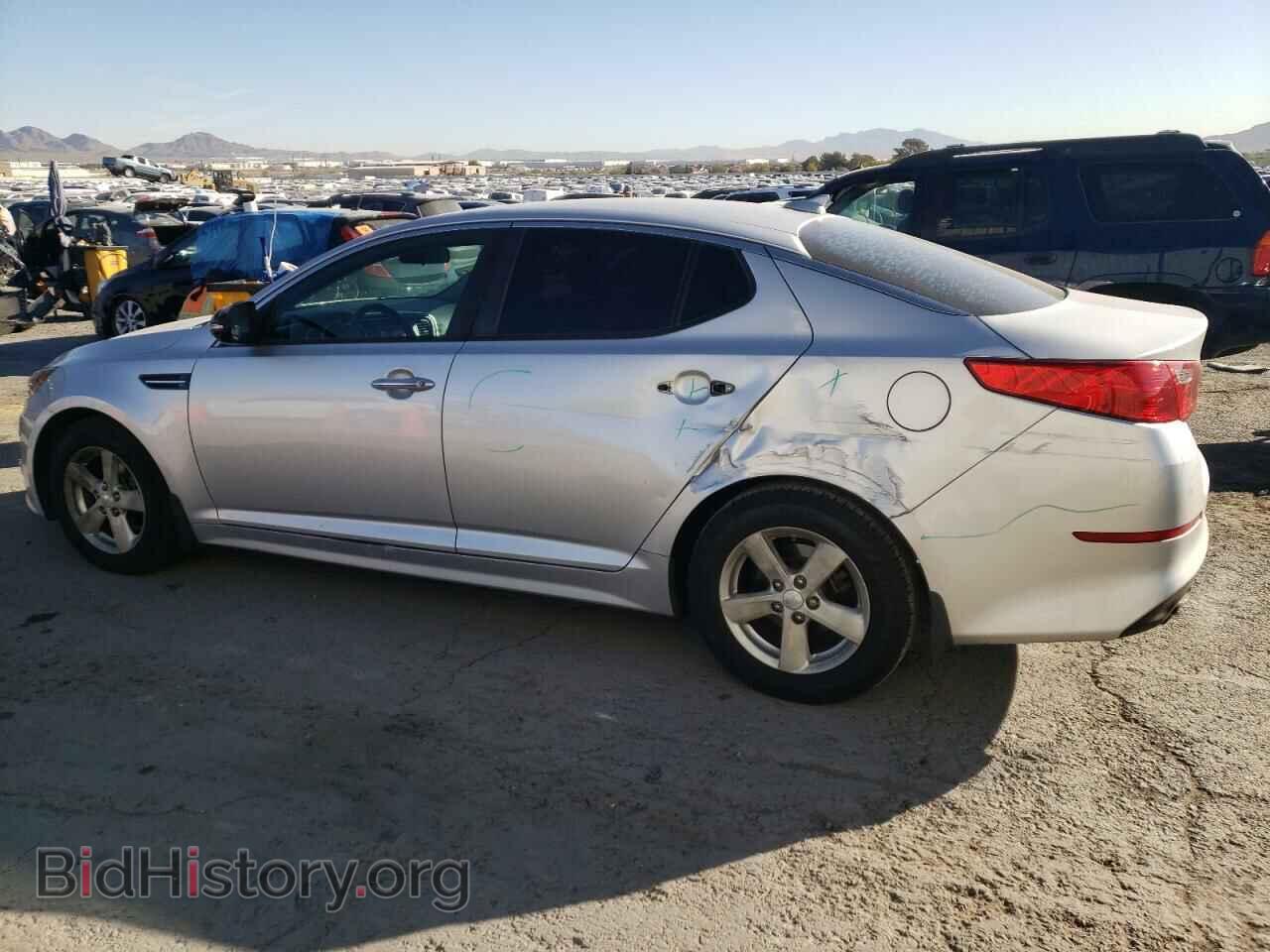 2014 KIA OPTIMA - VIN: KNAGM4A71E5522732 - Фото 2
