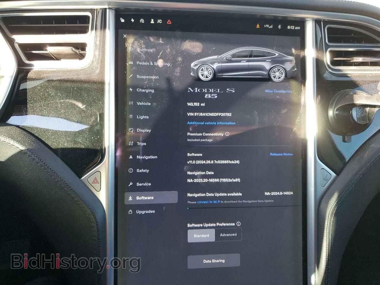 2013 TESLA MODEL S - VIN: 5YJSA1CN5DFP20792 - Photo 9