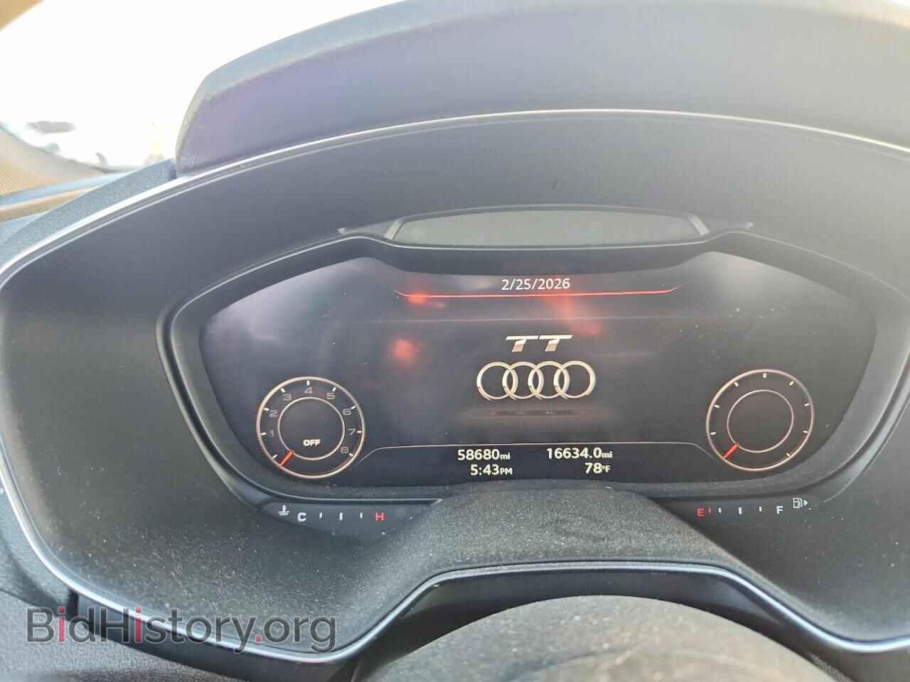 2016 AUDI TT - VIN: TRUC5AFV2G1027217 - Фото 9