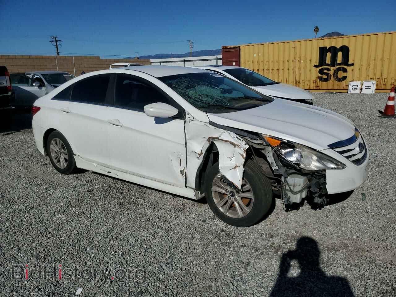 2014 HYUNDAI SONATA - VIN: 5NPEB4AC3EH892450 - Фото 4