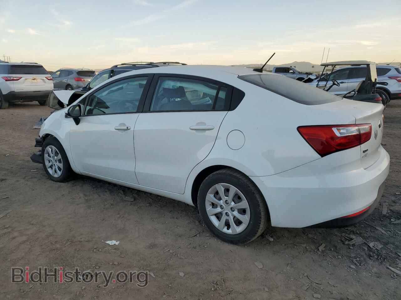 2016 KIA RIO - VIN: KNADM4A37G6573536 - Фото 2