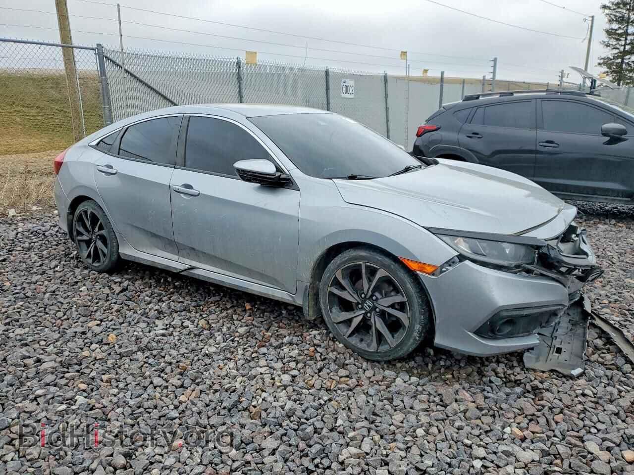 2019 HONDA CIVIC - VIN: 2HGFC2F82KH552447 - Фото 4