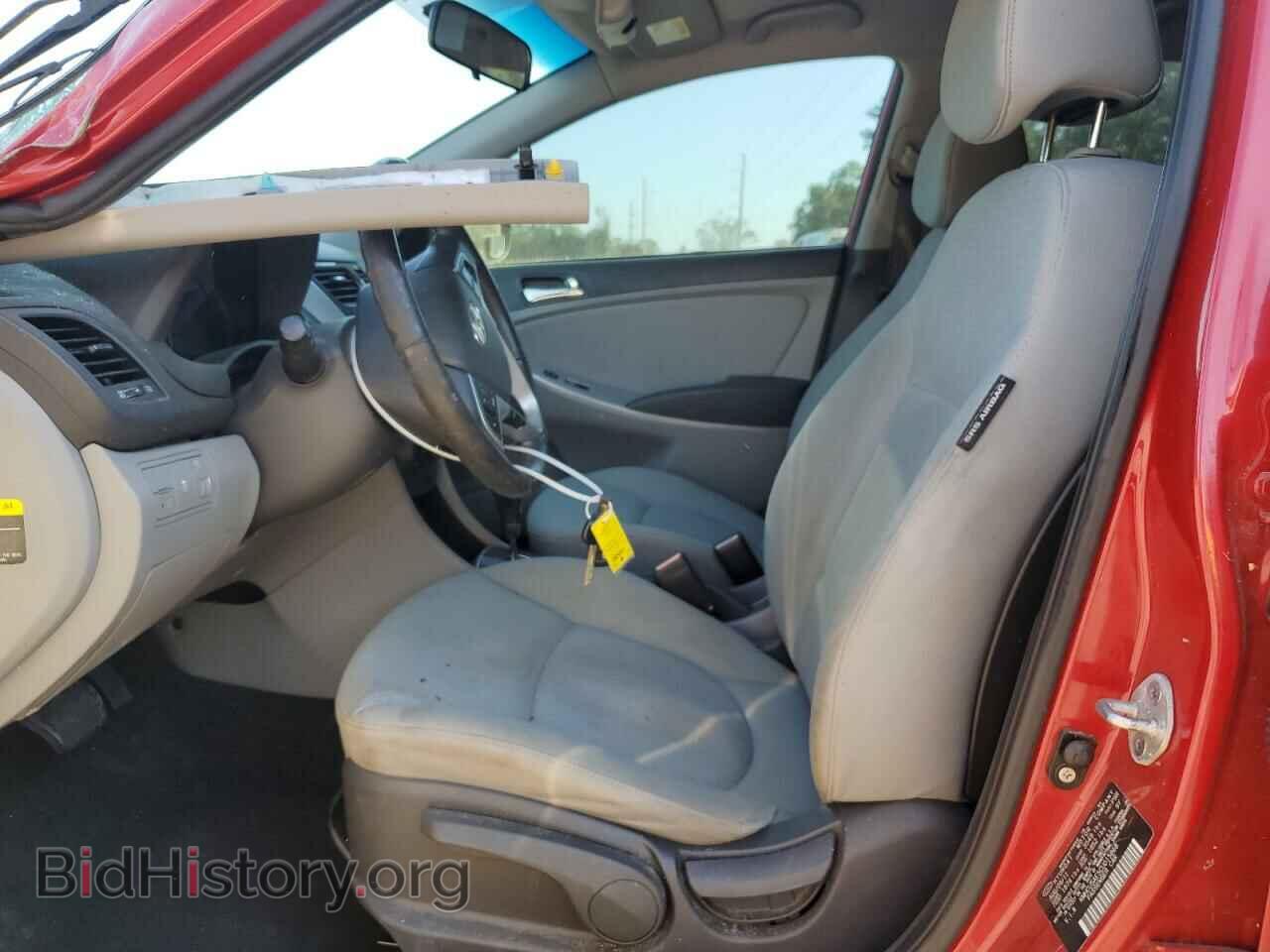 2012 HYUNDAI ACCENT - VIN: KMHCU5AE5CU015868 - Фото 7
