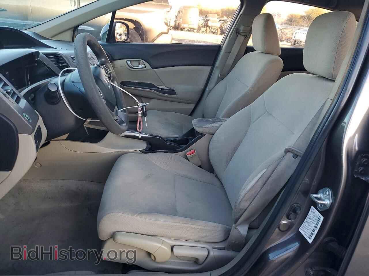 2012 HONDA CIVIC - VIN: 2HGFB2F5XCH604725 - Фото 7