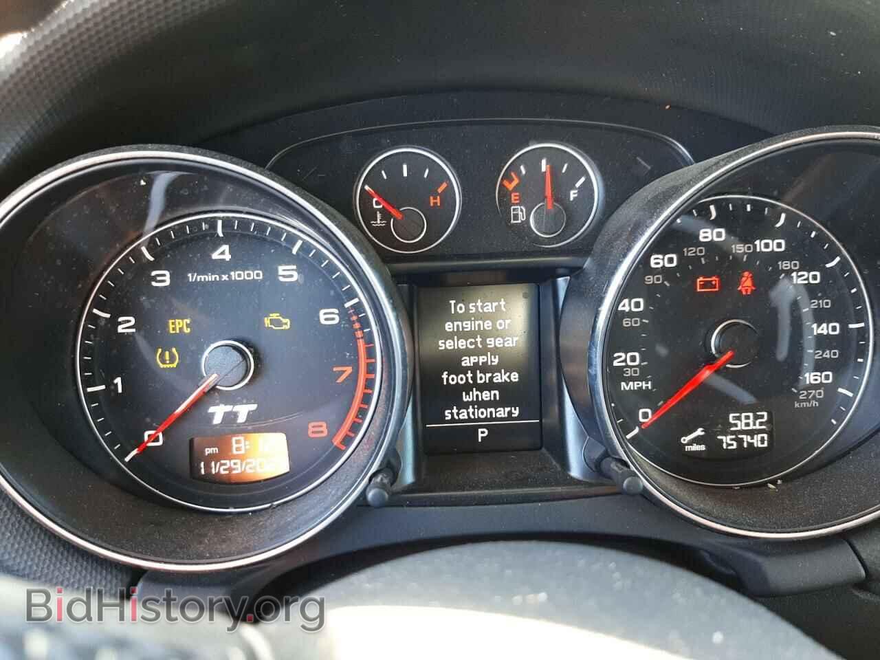 2012 AUDI TT - VIN: TRUSFAFK2C1005601 - Photo 9
