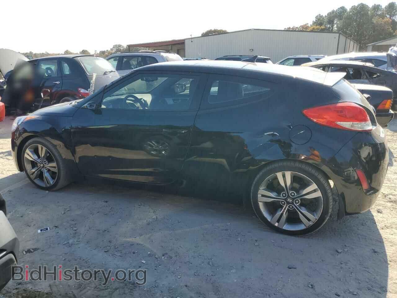 2013 HYUNDAI VELOSTER - VIN: KMHTC6AD3DU107580 - Фото 2