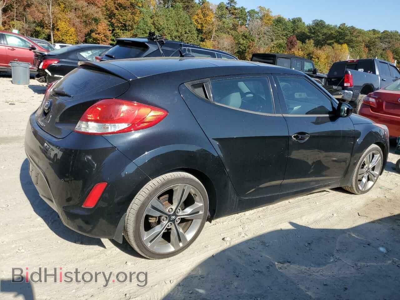 2013 HYUNDAI VELOSTER - VIN: KMHTC6AD3DU107580 - Фото 3