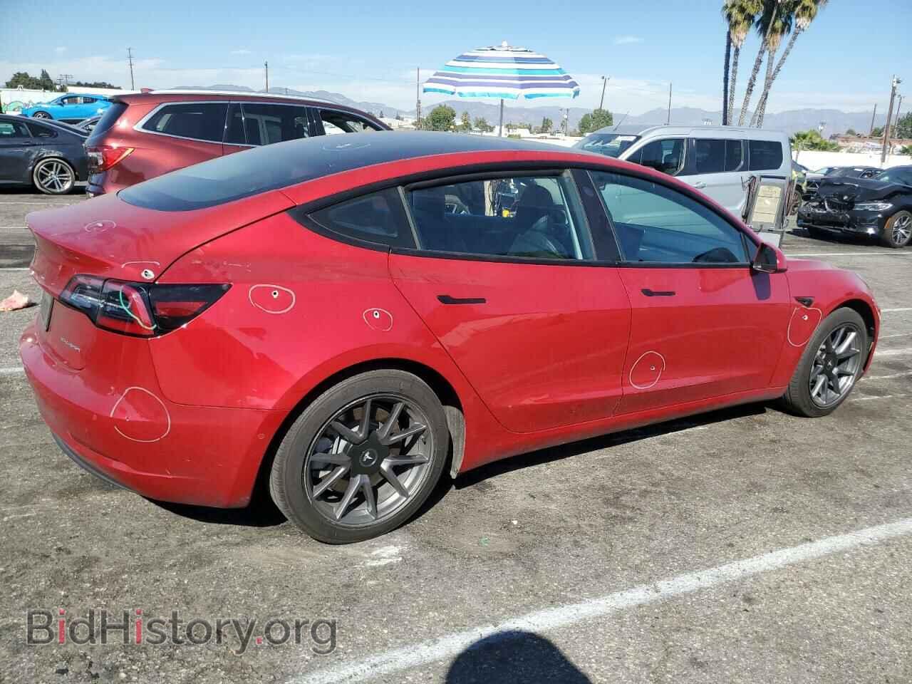 2022 TESLA MODEL 3 - VIN: 5YJ3E1EB4NF135943 - Photo 3