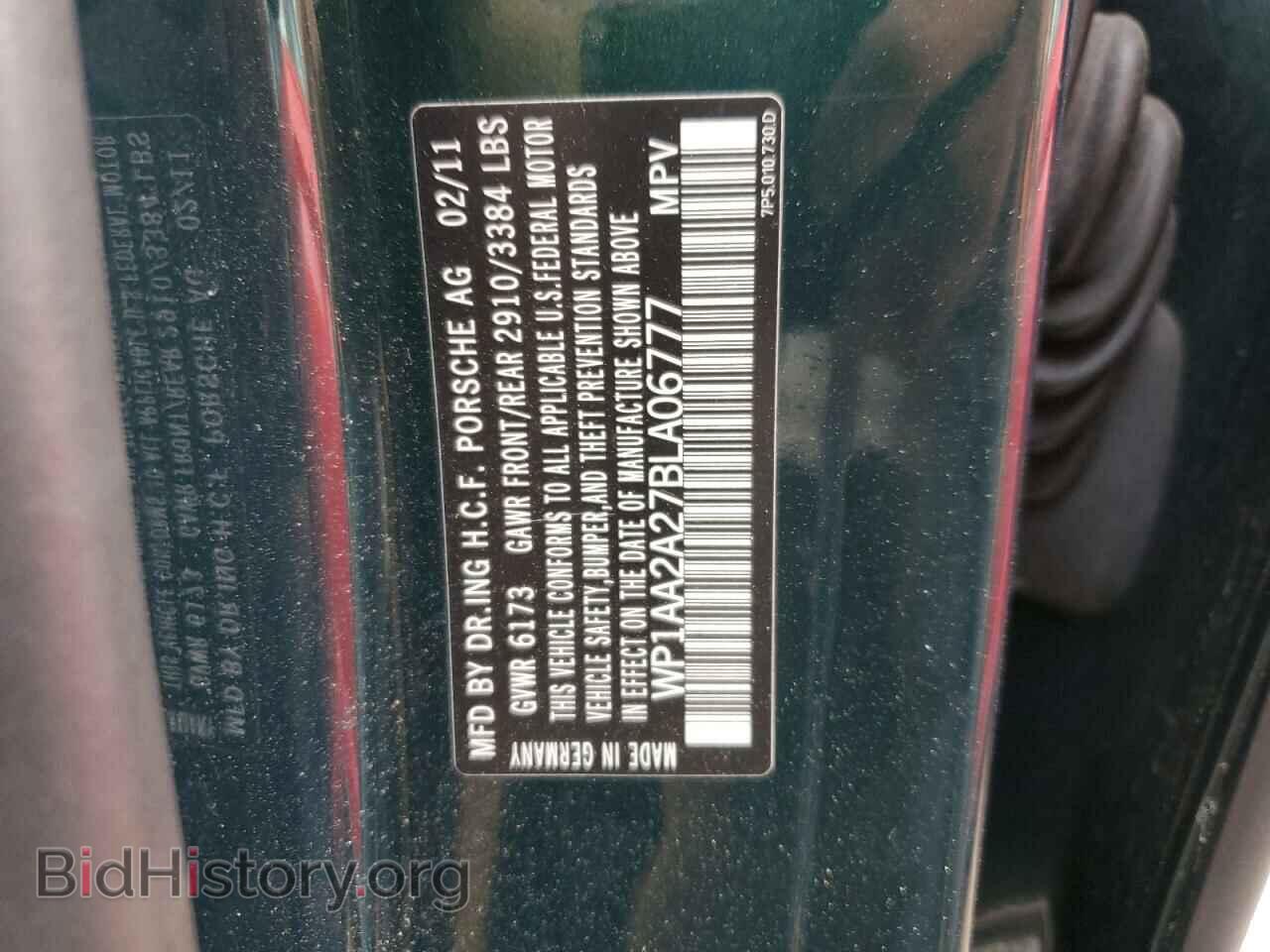 2011 PORSCHE CAYENNE - VIN: WP1AA2A27BLA06777 - Photo 13