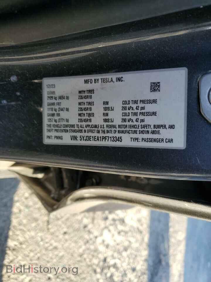 2023 TESLA MODEL 3 - VIN: 5YJ3E1EA1PF713345 - Photo 13