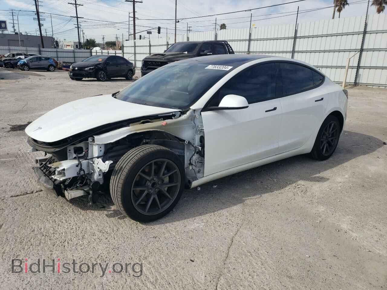 Фотография 5YJ3E1EA2PF580787 - TESLA MODEL 3 2023