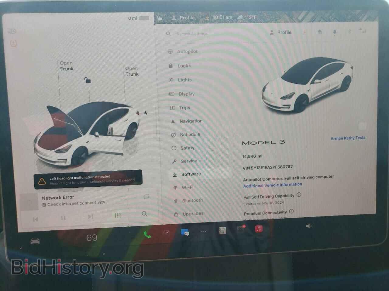 2023 TESLA MODEL 3 - VIN: 5YJ3E1EA2PF580787 - Photo 9