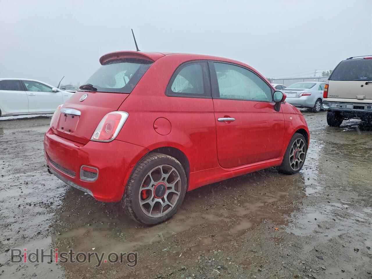 2012 FIAT 500 - VIN: 3C3CFFBR2CT340269 - Фото 3