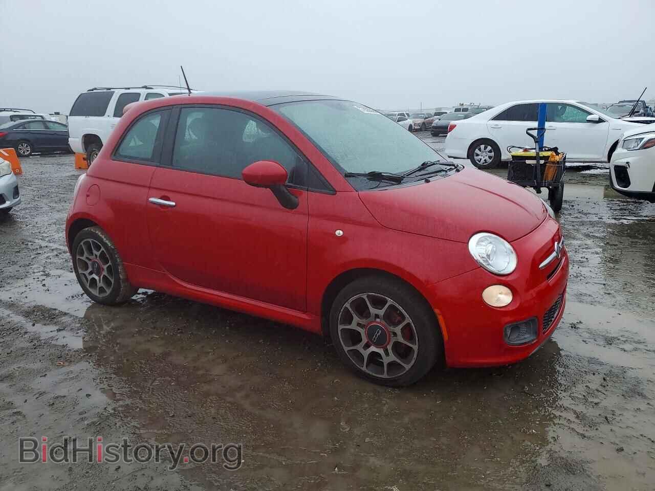 2012 FIAT 500 - VIN: 3C3CFFBR2CT340269 - Фото 4