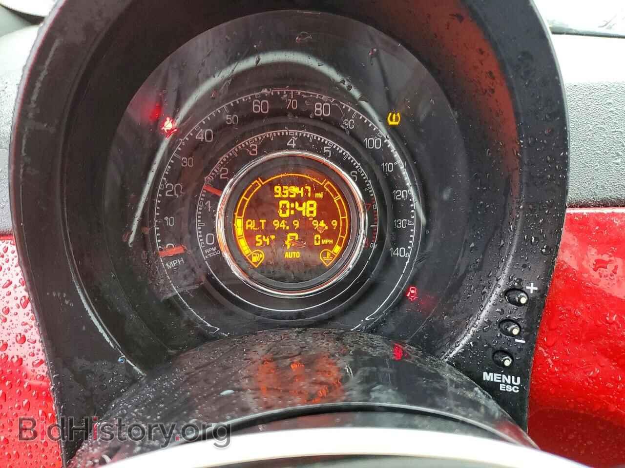 2012 FIAT 500 - VIN: 3C3CFFBR2CT340269 - Фото 9