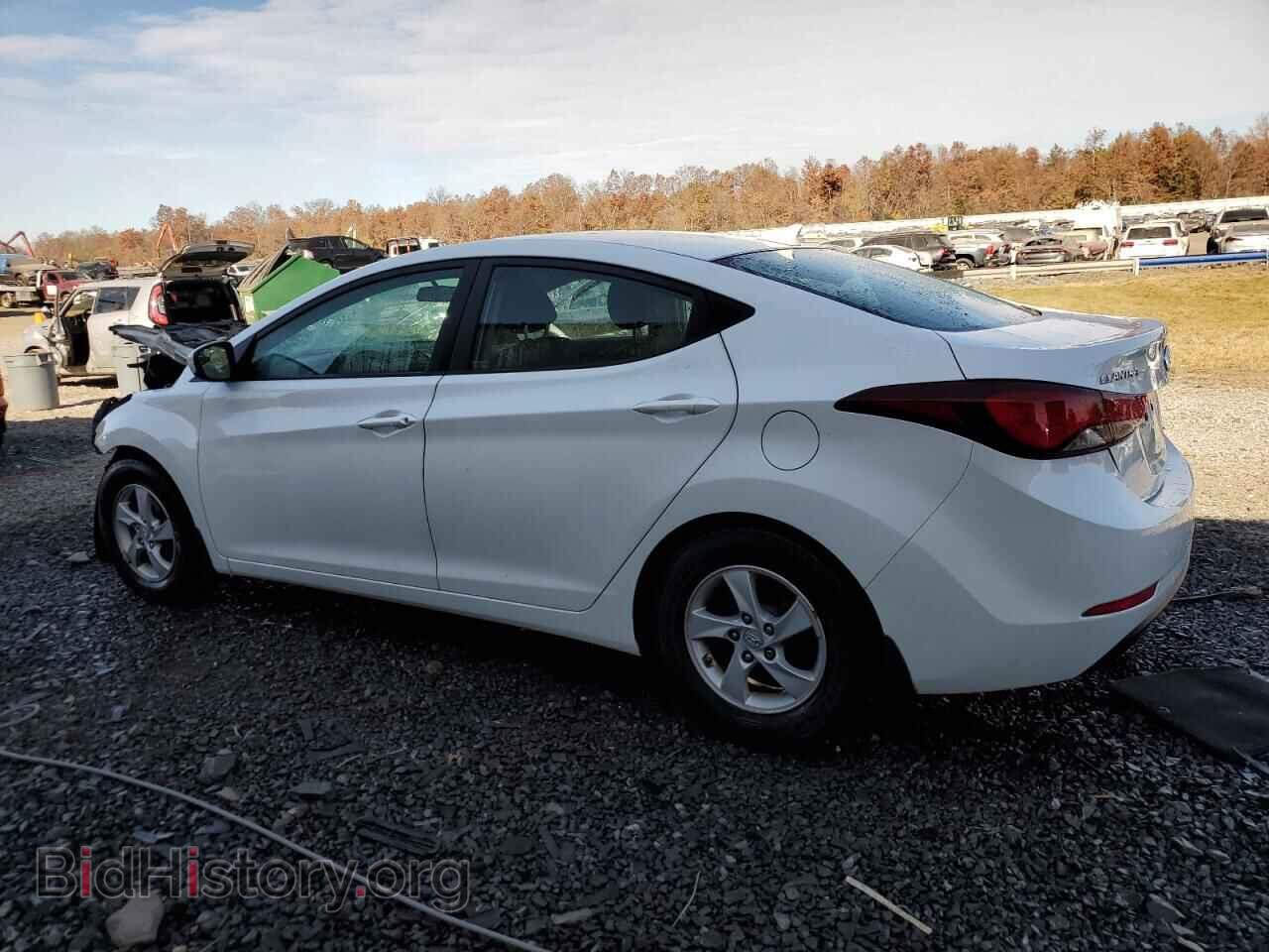 2015 HYUNDAI ELANTRA - VIN: 5NPDH4AEXFH604792 - Фото 2