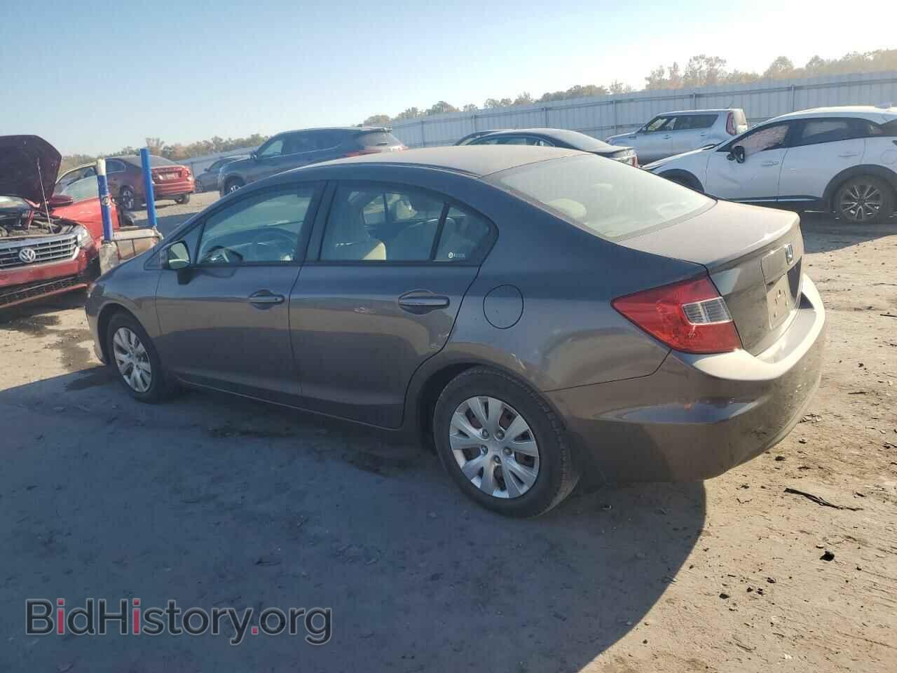 2012 HONDA CIVIC - VIN: 2HGFB2F57CH509409 - Фото 2