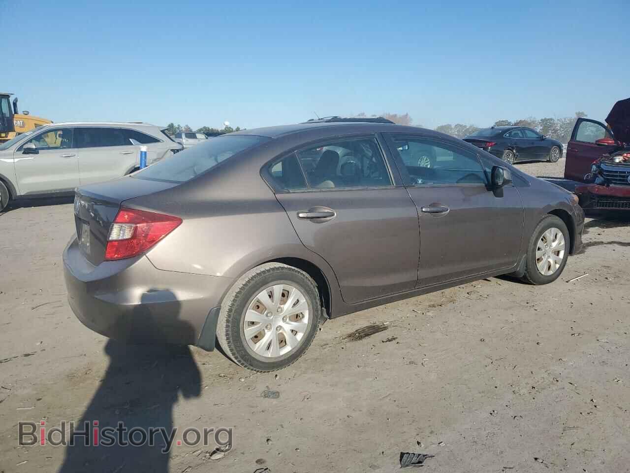2012 HONDA CIVIC - VIN: 2HGFB2F57CH509409 - Фото 3