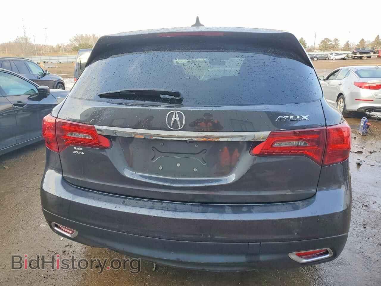 2016 ACURA MDX - VIN: 5FRYD3H44GB009889 - Фото 6