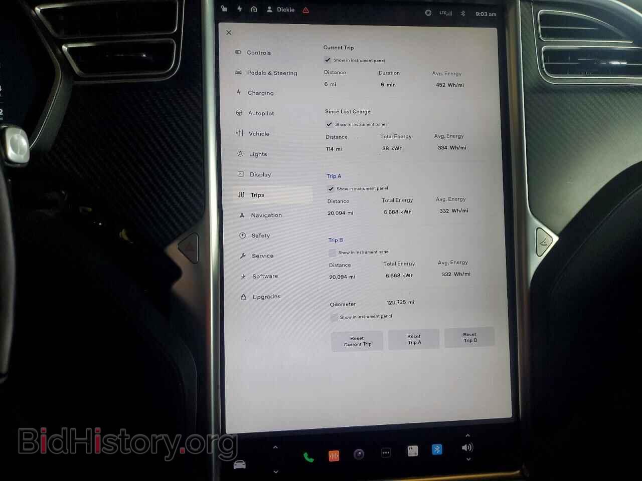 2017 TESLA MODEL S - VIN: 5YJSA1E10HF187122 - Photo 9