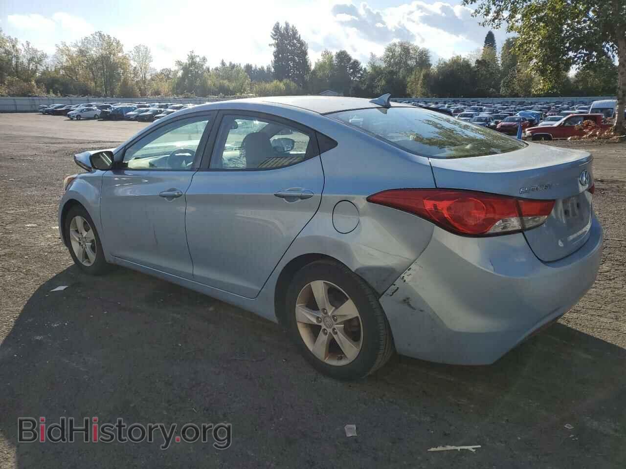 2012 HYUNDAI ELANTRA - VIN: KMHDH4AE9CU311009 - Фото 2