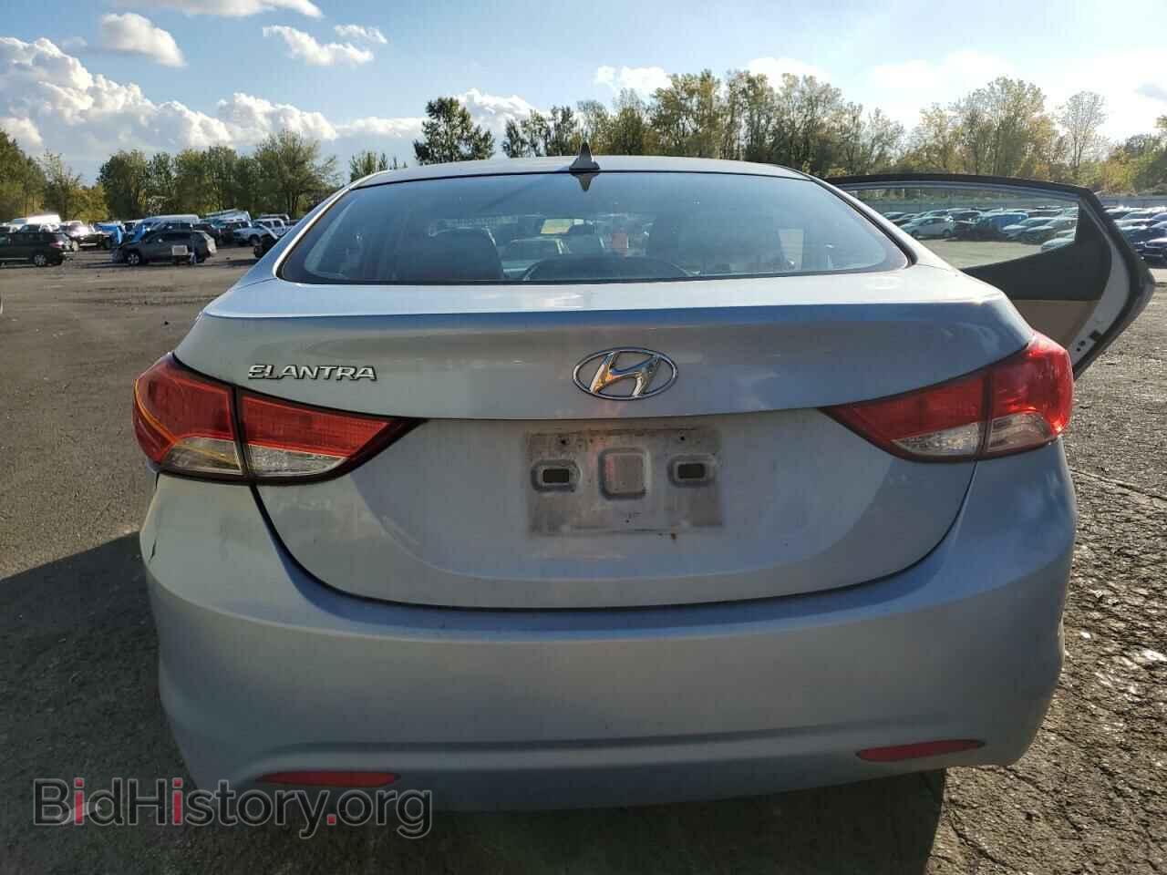 2012 HYUNDAI ELANTRA - VIN: KMHDH4AE9CU311009 - Фото 6