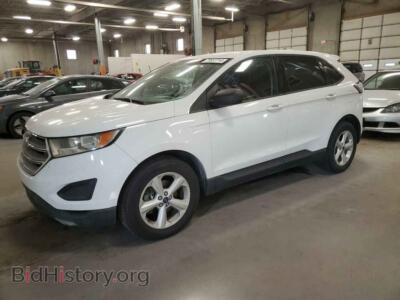 2016 Ford EDGE SE, white — VIN 2FMPK3G91GBB83766, Copart