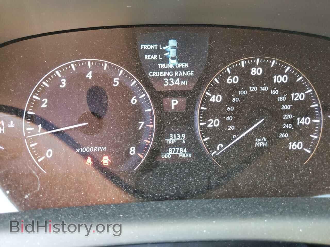 2008 LEXUS LS460 - VIN: JTHBL46FX85076244 - Фото 9